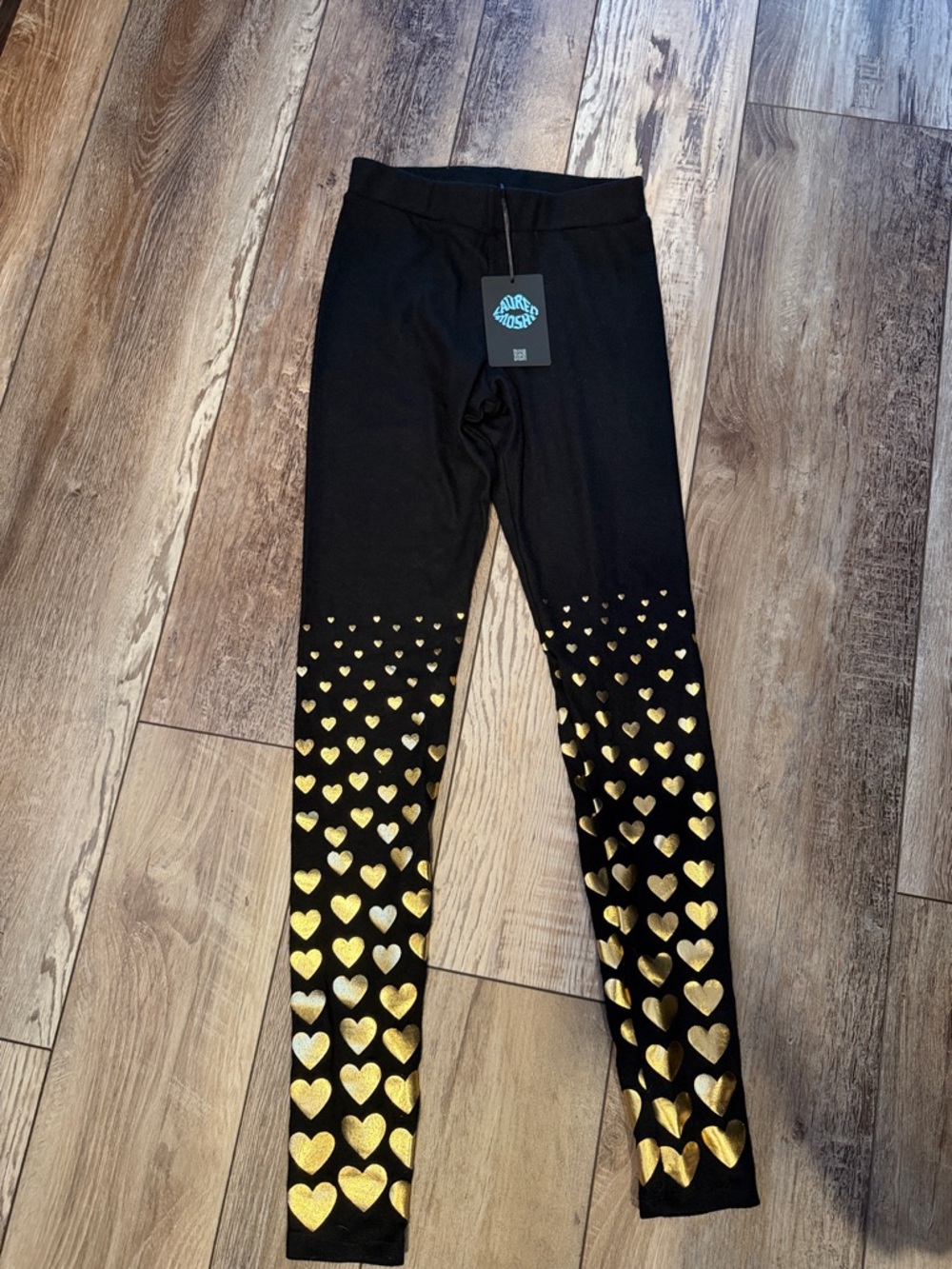NEW! Lauren Moshi SHAE ALL OVER FOIL HEARTS Size S - Picture 8 of 13